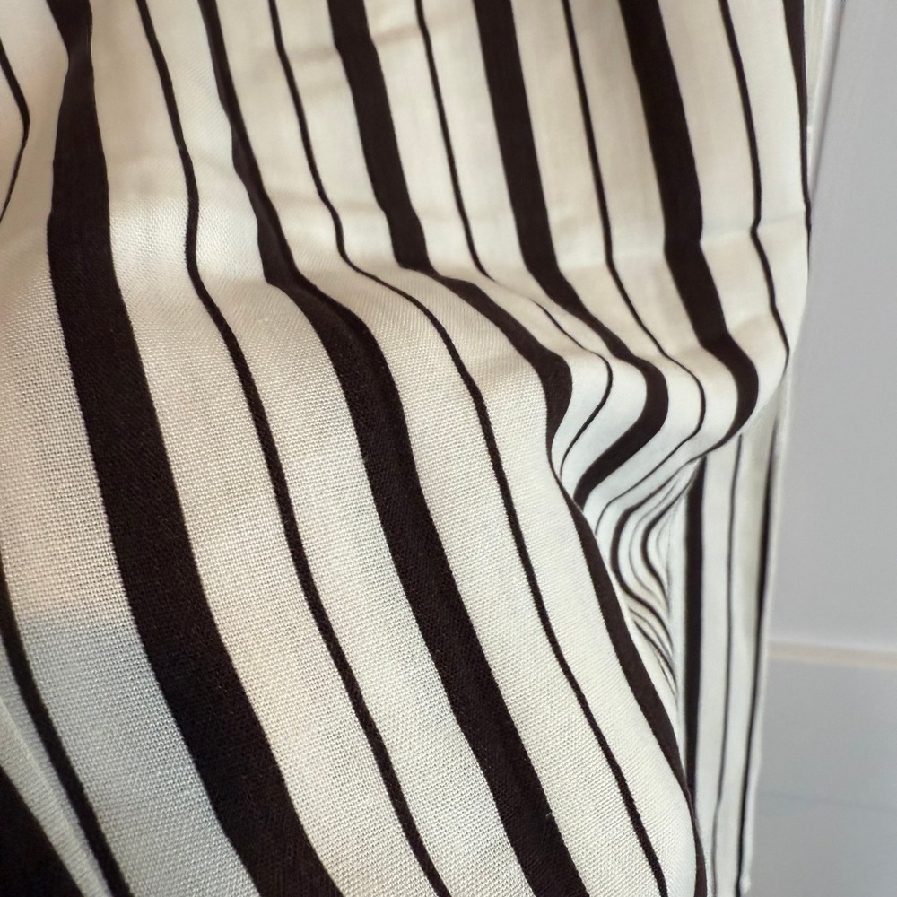NWT ASOS Design Striped Wide Leg Lounge Pants Size M - Picture 5 of 9